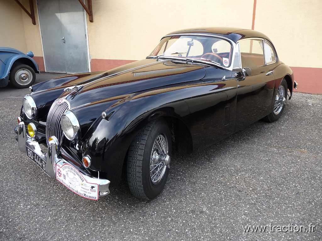 2014_Rustenhart (114).JPG - 34ème Randonnée Internationale des Vendanges organisée par le CVAAM, Jaguar XK 140